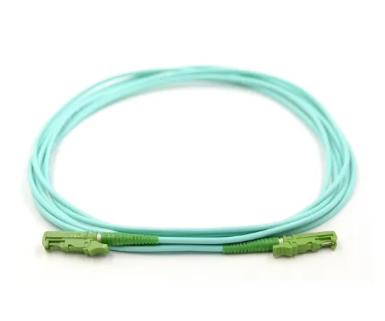 Патч-корд E2000/APC – E2000/APC OM3 Simplex 1м