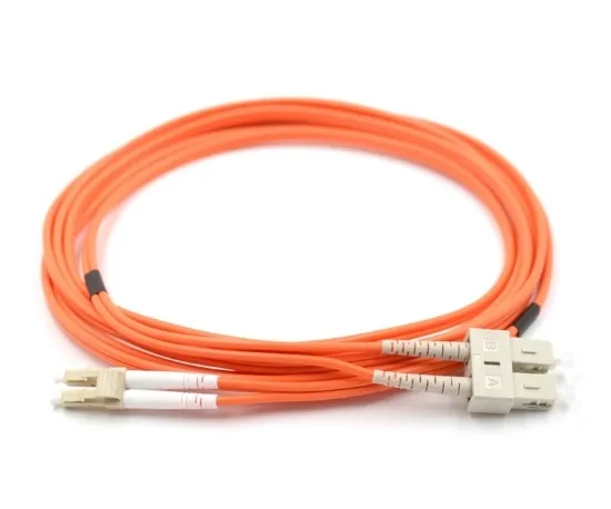 Патч-корд LC/UPC – SC/UPC OM1 Duplex 1м