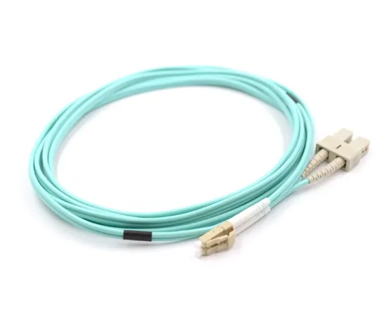 Патч-корд LC/UPC – SC/UPC OM3 Duplex 1м