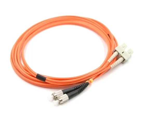 Патч-корд SC/UPC – FC/UPC OM1 Duplex 1м