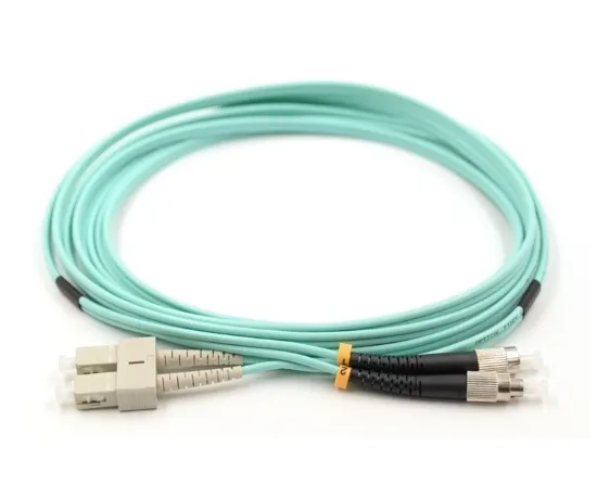 Патч-корд SC/UPC – FC/UPC OM4 Duplex 3м