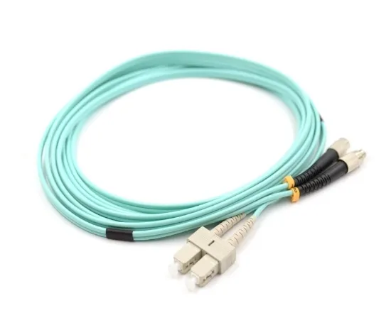 Патч-корд SC/UPC – FC/UPC OM3 Duplex 1м