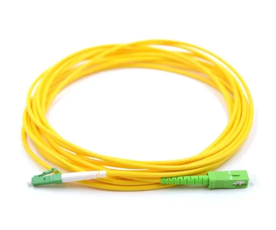 Патч-корд оптичний LC/APC – SC/APC Simplex 3м