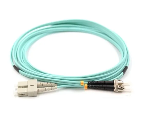 Патч-корд SC/UPC – ST/UPC OM4 Duplex 3м