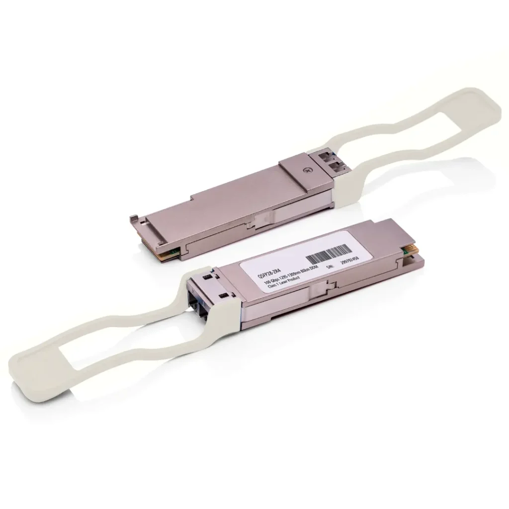 Оптичний модуль QSFP28 100G ZR4 80km 1310nm SM LC