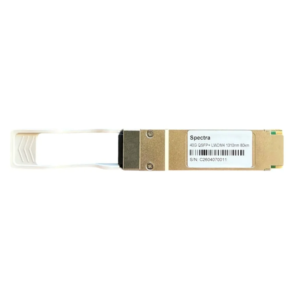 Оптичний трансивер QSFP+ 40G ZR4 80km 1310nm СWDM LC