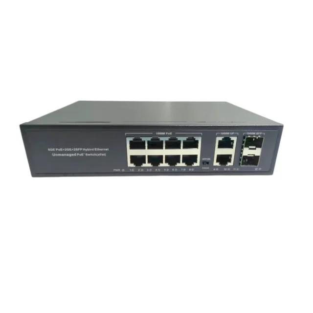 Spectra POE Switch 8*POE + 2*GE + 2*SFP